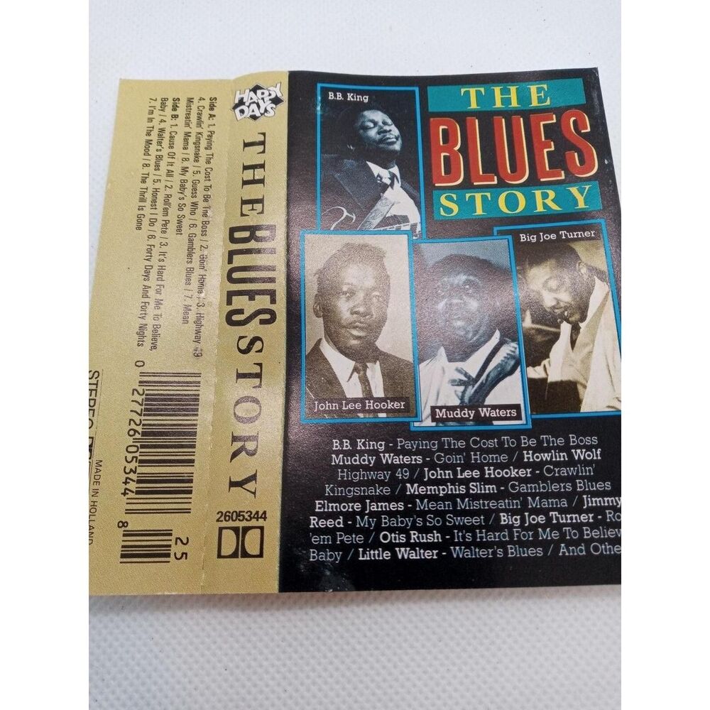 The Blues Story Cassette Various Artists Blues Music